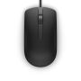 DELL MS116 muis Kantoor Ambidextrous USB Type-A Optisch 1000 DPI (570-AAJD) thumbnail