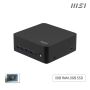 MSI Cubi Z AI 8M-004BEU USFF Zwart 8945HS AMD SoC 5,2 GHz Ingebouwde luidsprekers (936-B03221-004) thumbnail