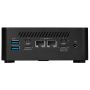 MSI Cubi NUC 13MQG-210BEU 0.84L sized PC Zwart 1345U Intel SoC (936-B0B121-210) thumbnail