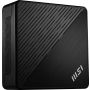 MSI Cubi N ADL S-078EU Intel® N N100 4 GB DDR4-SDRAM 128 GB SSD Windows 11 Pro Mini PC Zwart (9S6-B0A921-097) thumbnail