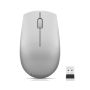 Lenovo 520 2.4 GHz RF Wireless Optical Mouse 1000 DPI Optical Sensor Ambidextrous Platinum - GY50T83716 thumbnail