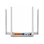 TP-Link TL-ARCHER-C5 draadloze router Gigabit Ethernet Dual-band (2.4 GHz / 5 GHz) Wit thumbnail