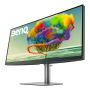 BenQ PD3420Q computer monitor 86,4 cm (34") 3440 x 1440 Pixels Quad HD LED Grijs (9H.LJHLB.QBE / 9H.LJHLB.QPE) thumbnail