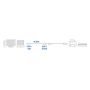 ACT AC3043 USB-kabel 3 m USB 2.0 USB A Zwart (AC3043) thumbnail