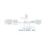 ACT AC7021 USB-C naar HDMI female adapter met PD Pass-Through, 4K, USB-A , USB-C port, kaartlezer (AC7021) thumbnail