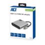 ACT AC7022 USB-C naar HDMI female adapter met PD Pass-Through 60W, 4K, USB-A (AC7022) thumbnail