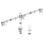 ACT Monitorarm, 3 schermen (AC8303) thumbnail