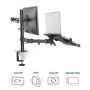 ACT Monitorarm met laptophouder, 1 scherm (AC8305) thumbnail