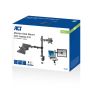 ACT Monitorarm met laptophouder, 1 scherm (AC8305) thumbnail