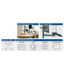 ACT Monitorarm met laptophouder, 1 scherm (AC8305) thumbnail