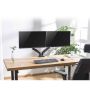 ACT Monitorarm office met gasveer, 2 schermen (AC8312) thumbnail