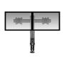 ACT Monitorarm office, crossbar, 2 schermen, eenvoudig in hoogte verstelbaar (AC8322) thumbnail
