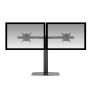 ACT Monitorarm office, op voet met gasveer, crossbar, 2 schermen (AC8332) thumbnail