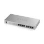 Zyxel GS1008HP Unmanaged Gigabit Ethernet (10/100/1000) Power over Ethernet (PoE) Grijs (GS1008HP-EU0101F) thumbnail
