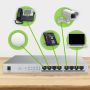 Zyxel GS1008HP Unmanaged Gigabit Ethernet (10/100/1000) Power over Ethernet (PoE) Grijs (GS1008HP-EU0101F) thumbnail