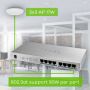 Zyxel GS1008HP Unmanaged Gigabit Ethernet (10/100/1000) Power over Ethernet (PoE) Grijs (GS1008HP-EU0101F) thumbnail