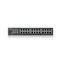 Zyxel GS1100-24E Unmanaged Gigabit Ethernet (10/100/1000) Zwart (GS1100-24E-EU0103F) thumbnail