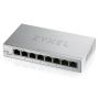 Zyxel GS1200-8 Managed Gigabit Ethernet (10/100/1000) Zilver (GS1200-8-EU0101F) thumbnail