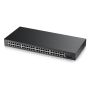 Zyxel GS1900-48 v2, 48-port GbE L2 Smart Switch, rackmount (GS1900-48-EU0102F) thumbnail