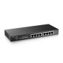 Zyxel GS1915-8 Managed L2 Gigabit Ethernet (10/100/1000) Zwart (GS1915-8-EU0101F) thumbnail