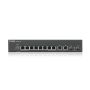 Zyxel GS2220-10-EU0101F netwerk-switch Managed L2 Gigabit Ethernet (10/100/1000) Zwart (GS2220-10-EU0101F) thumbnail