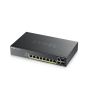 Zyxel GS2220-10HP-EU0101F netwerk-switch Managed L2 Gigabit Ethernet (10/100/1000) Power over Ethernet (PoE) Zwart (GS2220-10HP-EU0101F) thumbnail