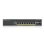 Zyxel GS2220-10HP-EU0101F netwerk-switch Managed L2 Gigabit Ethernet (10/100/1000) Power over Ethernet (PoE) Zwart (GS2220-10HP-EU0101F) thumbnail