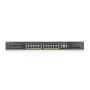 Zyxel GS2220-28HP-EU0101F netwerk-switch Managed L2 Gigabit Ethernet (10/100/1000) Power over Ethernet (PoE) Zwart (GS2220-28HP-EU0101F) thumbnail
