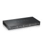 Zyxel GS2220-50-EU0101F netwerk-switch Managed L2 Gigabit Ethernet (10/100/1000) Zwart (GS2220-50-EU0101F) thumbnail