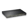 Zyxel GS2220-50HP-EU0101F netwerk-switch Managed L2 Gigabit Ethernet (10/100/1000) Power over Ethernet (PoE) Zwart (GS2220-50HP-EU0101F) thumbnail