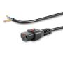 IEC LOCK PC1026 electriciteitssnoer Zwart 4 m C13 stekker (AK5084) thumbnail