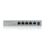 Zyxel MG-105 Unmanaged 2.5G Ethernet (100/1000/2500) Staal (MG-105-ZZ0101F) thumbnail