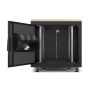 APC AR4012A rack 12U Vrijstaande rek Zwart, Esdoornkleur (AR4012A) thumbnail