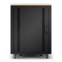 APC NetShelter CX AR4017IA - 17U, Geluiddempend en geventileerd 19 inch server rack (AR4017IA) thumbnail