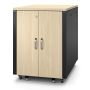 APC NetShelter CX AR4017IA - 17U, Geluiddempend en geventileerd 19 inch server rack (AR4017IA) thumbnail
