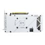 ASUS Dual -RTX4060TI-O8G-WHITE NVIDIA GeForce RTX 4060 Ti 8 GB GDDR6 (90YV0J42-M0NA00) thumbnail