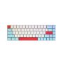 CHERRY MX-LP 2.1 Compact Wireless toetsenbord Gamen RF-draadloos + Bluetooth QWERTY Amerikaans Engels Wit (G80-3860LVAUS-0) thumbnail