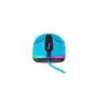 Xtrfy M42 muis Ambidextrous USB Type-A Optisch 16000 DPI (M42-RGB-BLUE) thumbnail
