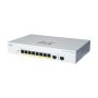Cisco CBS220-8P-E-2G-EU netwerk-switch Managed L2 Gigabit Ethernet (10/100/1000) Power over Ethernet (PoE) Wit (CBS220-8P-E-2G-EU) thumbnail