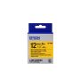 Epson Strong Adhesive Tape - LK-4YBW Strng adh Blk/Yell 12/9 (C53S654014) thumbnail