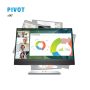 HP E24mv G4 60,5 cm (23.8") 1920 x 1080 Pixels Full HD Zwart, Zilver (169L0AA) thumbnail