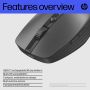 HP 715 oplaadbare muis voor meerdere apparaten (6E6F0AA#ABB) thumbnail