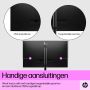 HP E27q G5 68,6 cm (27") 2560 x 1440 Pixels Quad HD LCD Zwart, Zilver (6N6F2AA) thumbnail