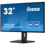iiyama ProLite XB3288UHSU-B5 computer monitor 80 cm (31.5") 3840 x 2160 Pixels 4K Ultra HD LCD Zwart (XB3288UHSU-B5) thumbnail
