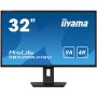 iiyama ProLite XB3288UHSU-B5 computer monitor 80 cm (31.5") 3840 x 2160 Pixels 4K Ultra HD LCD Zwart (XB3288UHSU-B5) thumbnail