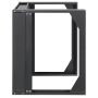 Intellinet 19" open frame rack voor wandmontage, 9U, scharnierend voorframe, 2-post uitvoering, diepte 17,7", bouwpakket, zwart RAL 9004 (716185) thumbnail