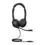 Jabra Evolve2 30 Headset Bedraad Hoofdband Kantoor/callcenter USB Type-A Zwart (23189-989-979) thumbnail