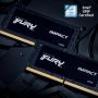 Kingston Technology FURY 16GB 6400MT/s DDR5 CL38 SODIMM Impact XMP (KF564S38IB-16) thumbnail