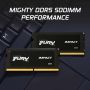 Kingston Technology FURY 32GB 6400MT/s DDR5 CL38 SODIMM (set van 2) Impact XMP (KF564S38IBK2-32) thumbnail