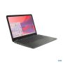 Lenovo 500e Yoga Chromebook N100 31 cm (12.2") Touchscreen WUXGA Intel® N 4 GB LPDDR5-SDRAM 32 GB eMMC Wi-Fi 6E (802.11ax) ChromeOS Grijs (82W40000MH) thumbnail
